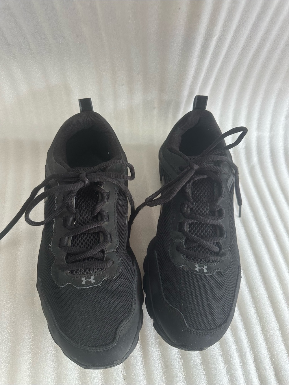 Under Armour Men's Black Lace-Up Training Shoes